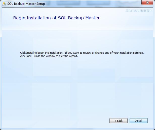SQL Backup Master截圖