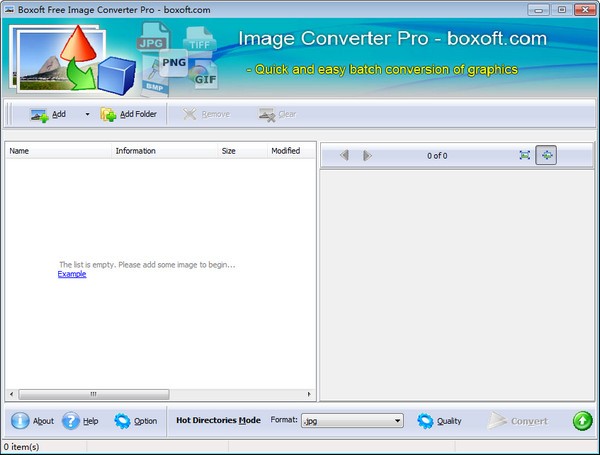 Boxoft Free Image Converter官方版