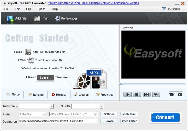 4Easysoft Free MP3 Converter官方版