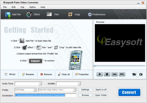 4Easysoft Palm Video Converter特别版