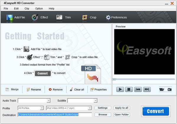 4Easysoft HD Converter免费版