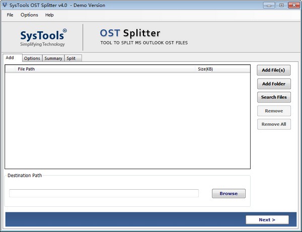 SysTools OST Splitter官方版