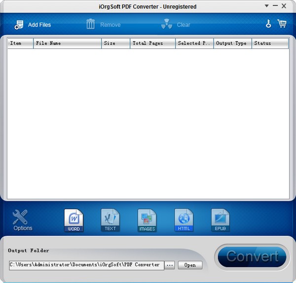 iOrgSoft PDF Converter免費(fèi)版