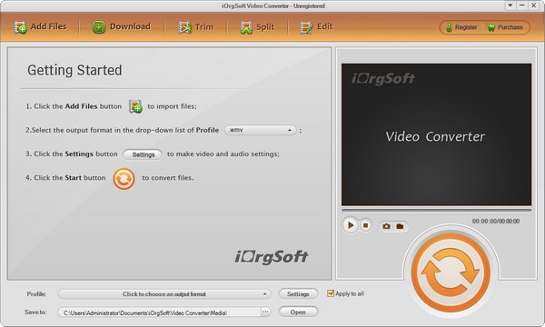 iOrgSoft Video Converter免費版