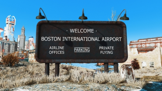 辐射4波士顿机场标志4kMOD下载 免费版