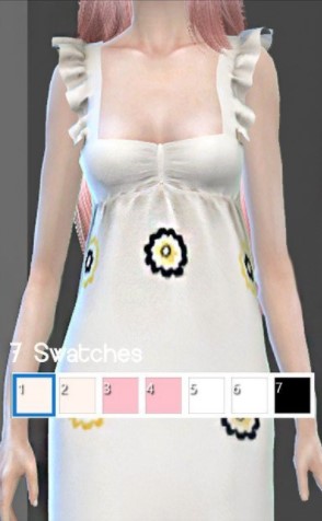 模拟人生4瘦身花边吊带连衣裙MOD v1.0 NitroPanic版
