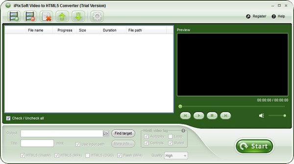 iPixSoft Video to HTML5 Converter免費版