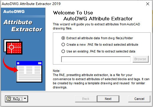 AutoDWG Attribute Extractor官方版