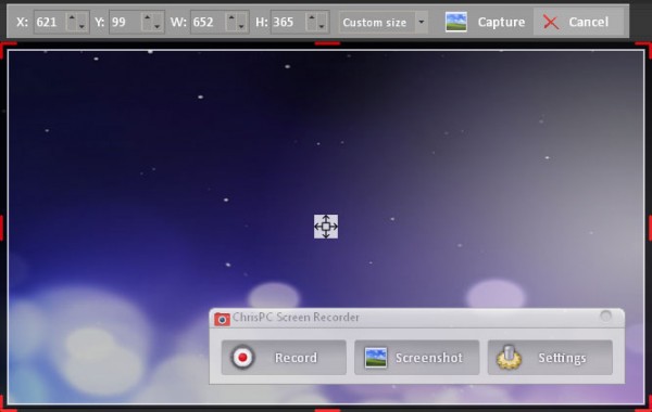 ChrisPC Screen Recorder 