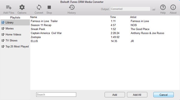 Boilsoft iTunes DRM Media Converter