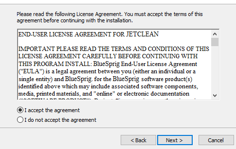 JetClean專業破解版安裝步驟2