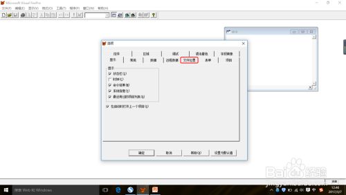 Visual FoxPro怎么設置默認文件2