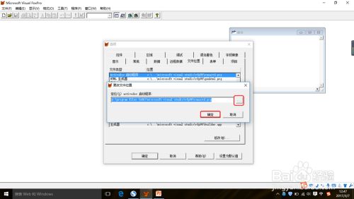 Visual FoxPro怎么設置默認文件4