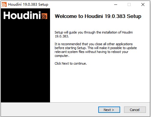 Houdini19破解版安装步骤1