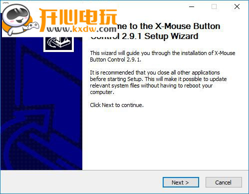 X-Mouse Button Control漢化版安裝步驟1
