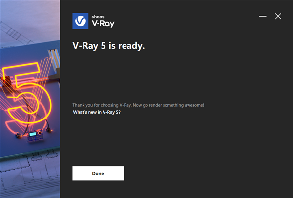 VRay 5.2破解版安装教程4