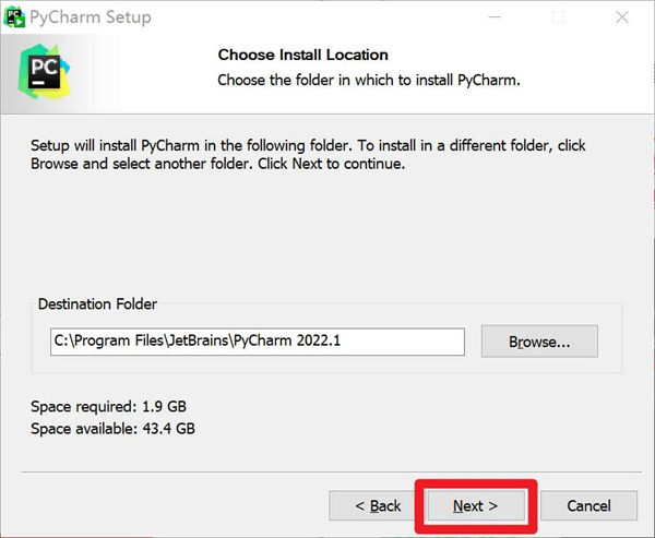 PyCharm2022.1.3破解版安裝步驟1