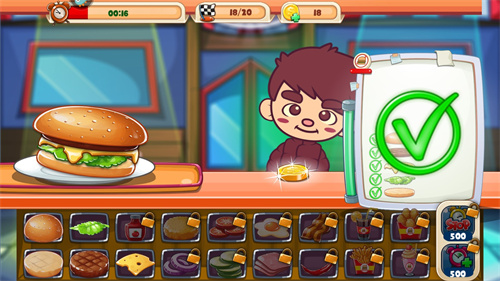 汉堡餐厅模拟九游版游戏攻略截图4