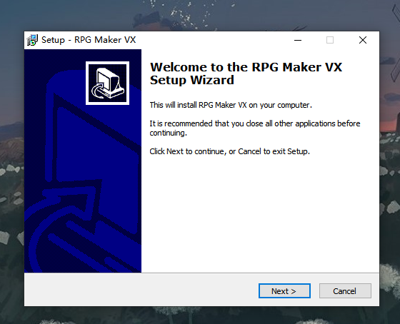 RPG Maker VX特別版安裝步驟1