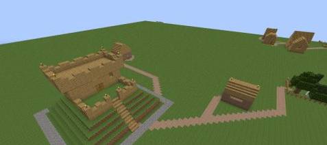我的世界国际版999999金币版怎么让村民建造村庄1