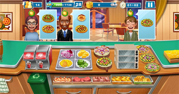 美食烹飪家解鎖12個餐廳版游戲攻略9