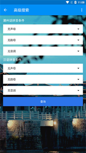 潮州音字典app如何使用高级搜索3