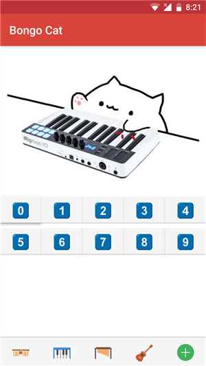 Bongo Cat Mver全键盘手机版 第1张图片