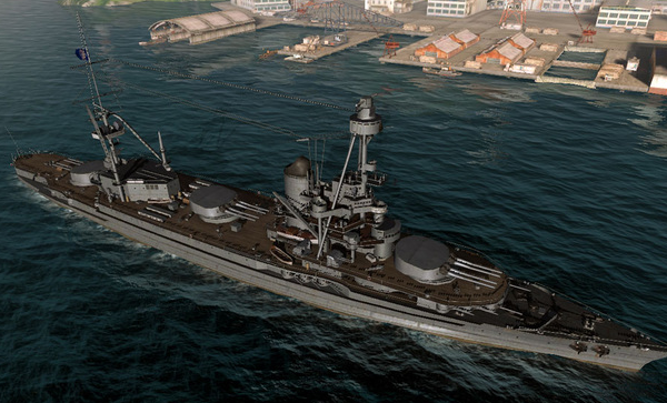 戰艦世界閃擊戰正版船排名3
