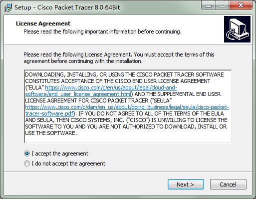 Cisco Packet Tracer安裝破解教程1