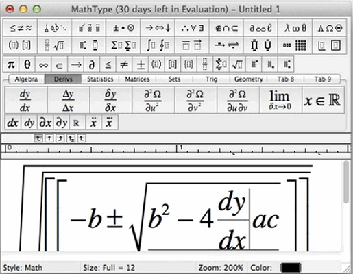 MathType for mac 第1張圖片