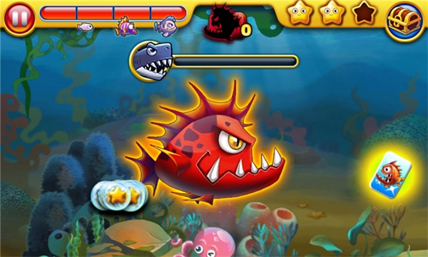 大魚吃小魚游戲手機版游戲優點截圖