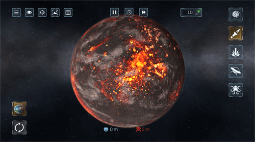 星球毀滅模擬器無限治療火箭游戲特色