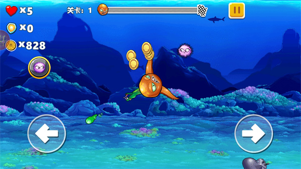 變異八爪魚正版無限金幣鉆石貝殼版游戲攻略2