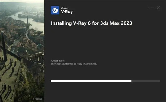 VRay6.1自帶中文版百度云安裝步驟3