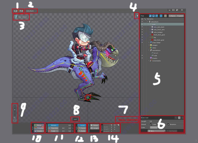 Spine2D骨骼动画制作软件中文版 第1张图片