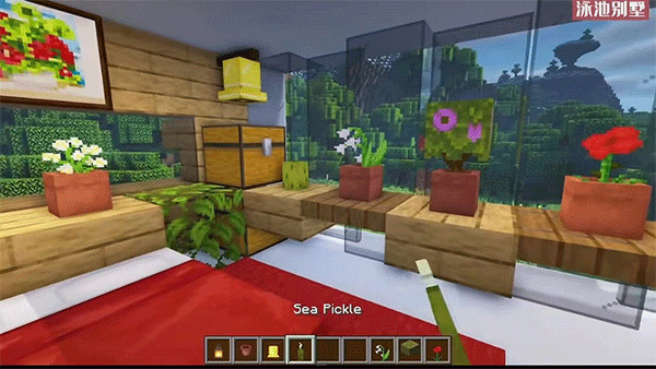 如何在Minecraft國際版最新版中制作別墅？8