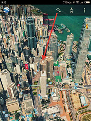 谷歌地球2022高清卫星地图手机版怎么看街景截图3