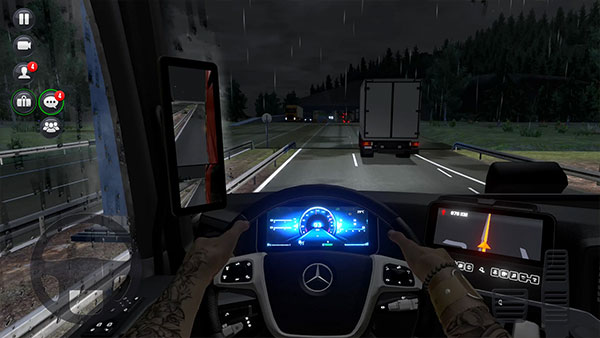 终极卡车模拟器带小车的版本 第1张图片