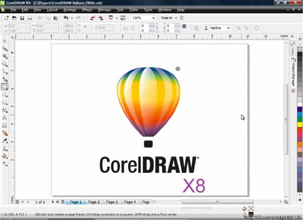 CorelDrawx8免费版截图