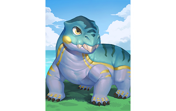 我的恐龍破解版藍色品級恐龍8
