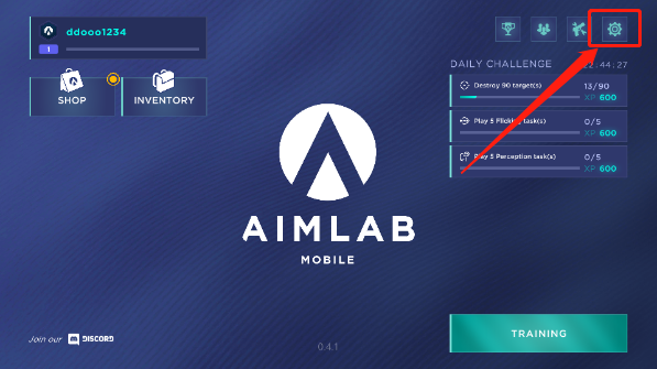Aimlab中文怎么設置3