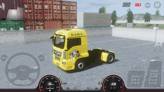 歐洲卡車模擬器3無限金幣正版等級升滿版怎么換皮膚4