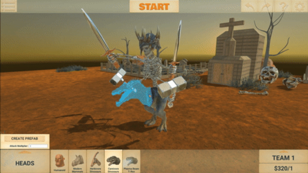 動物戰爭模擬器史前動物全解鎖版游戲攻略3