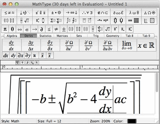 MathType蘋果版 第1張圖片