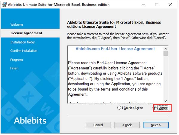 Ablebits Ultimate Suite for Excel 2024中文版安装步骤2
