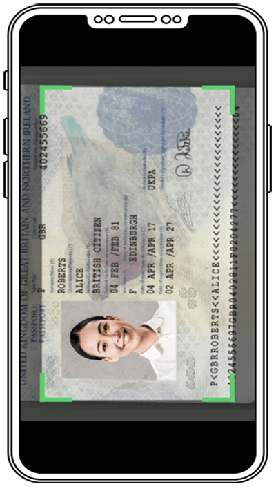 如何使用您的护照或国民身份证注册3