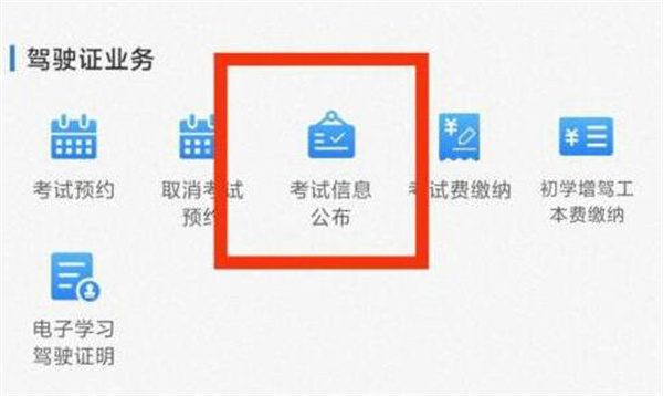交管12123官方app查询成绩教程3