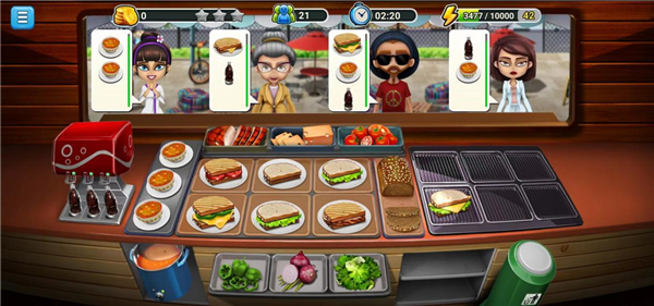 模擬餐廳九游版三明治能怎么搭配