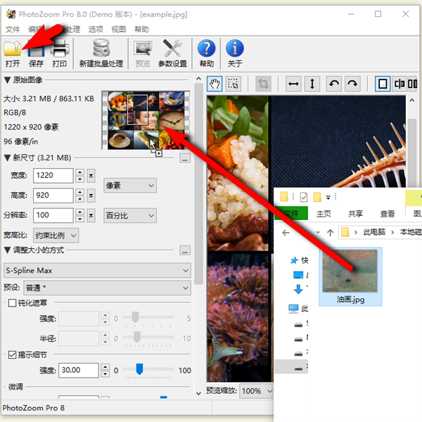 PhotoZoom Classic中文版如何让优化打印效果更精细