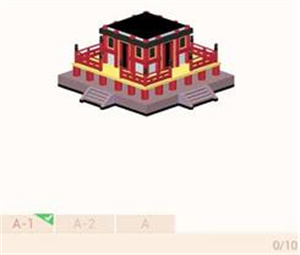 我愛拼模型游戲破解版無限鉆石金幣日本京都清水寺怎么組裝